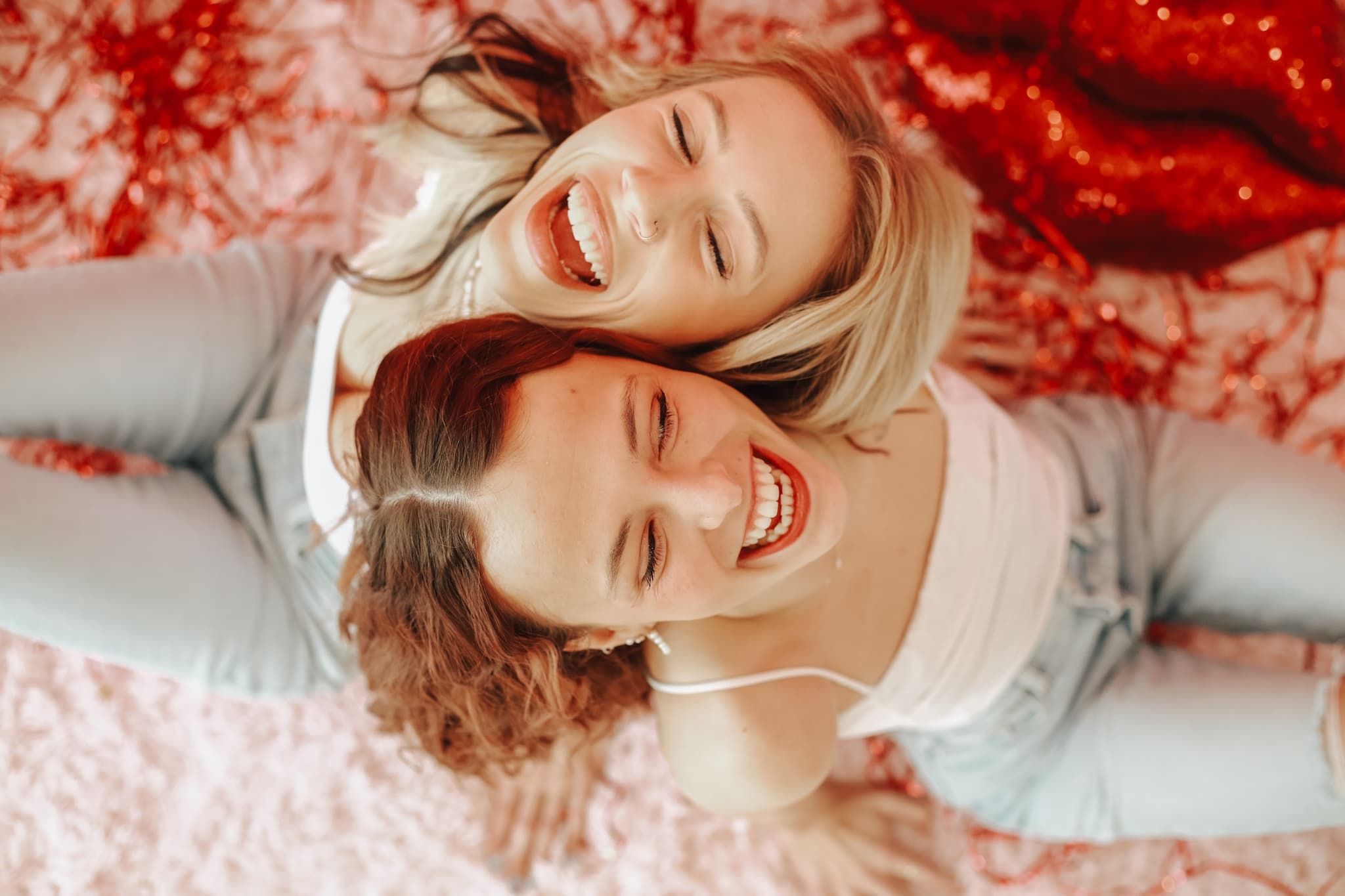 A Fun-filled Galentine's Photo Session at Neon Poppy Studios